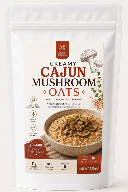 Creamy Cajun Mushroom Oats